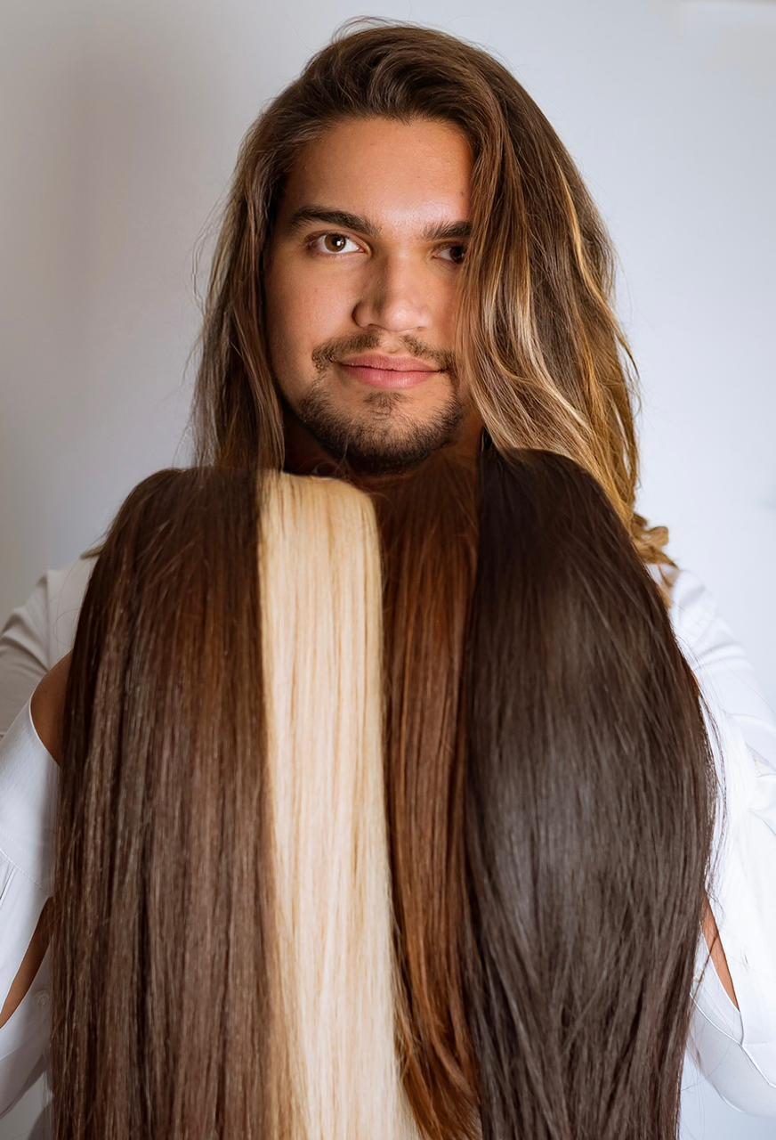 Gabriel Aureliano, artista de Mega Hair em Palhoça